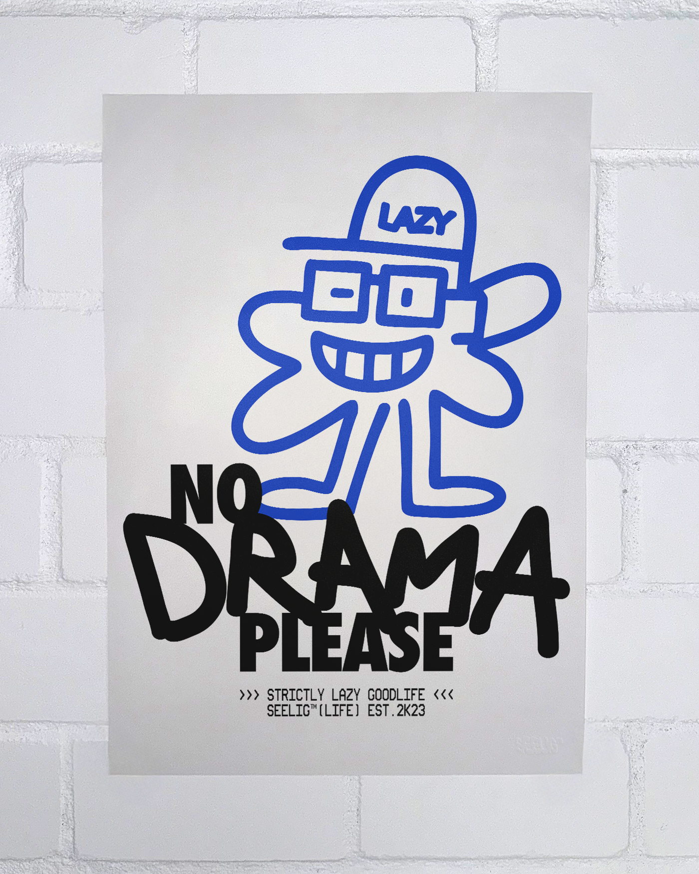 No Drama Please ➔ Giclée Art Print